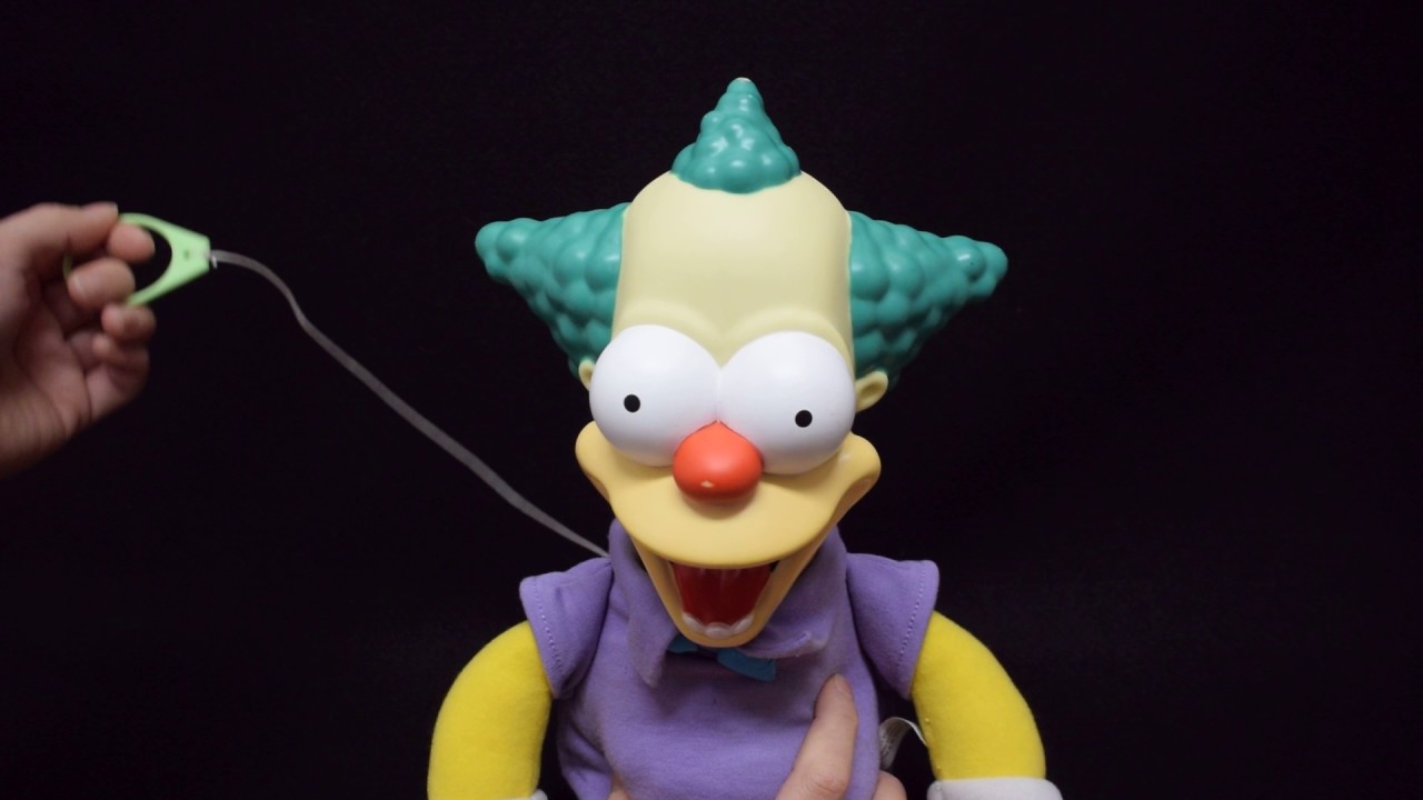 the SIMPSONS/シンプソンズ「Krusty the Clown Talking Doll/クラス