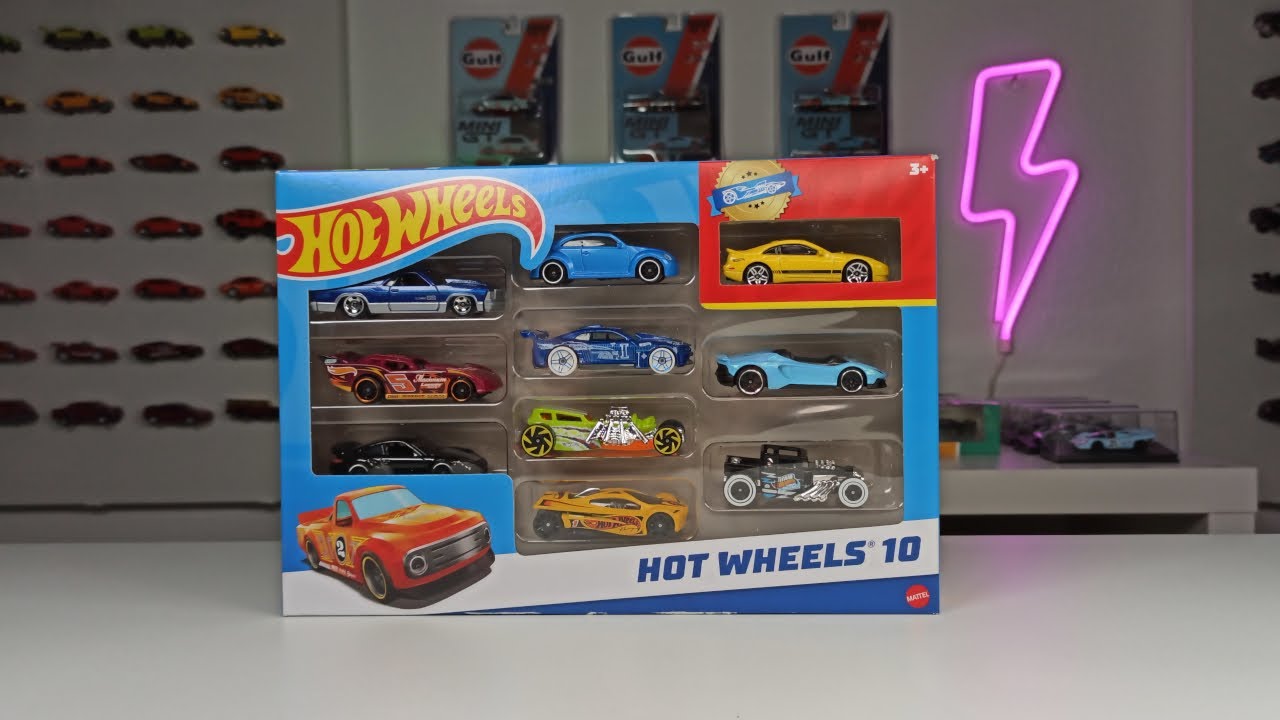 Unboxing/Review: Hot Wheels 10 Pack from 2023 with Nissan 300 ZX