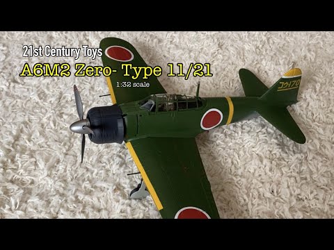 21st Century Toys: A6M2 Zero Type 11/21 (1:32 scale) UNBOXING