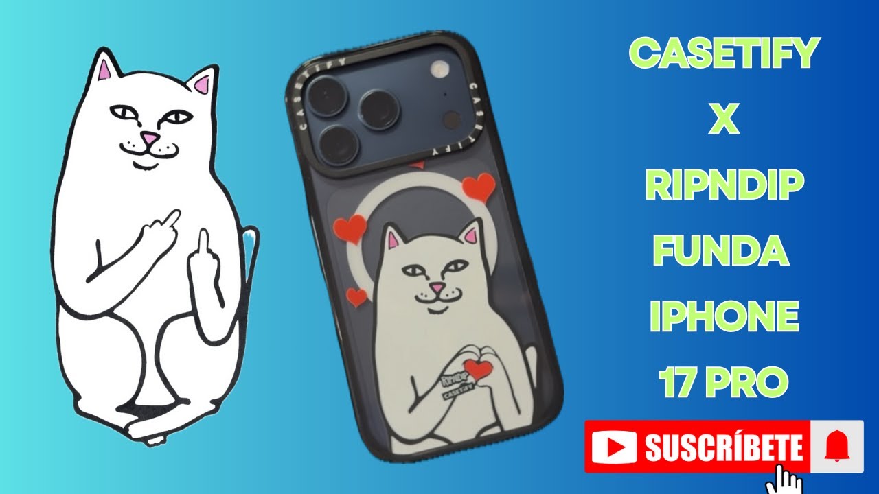 CASETIFY X RIPNDIP FUNDA IPHONE 17 PRO REVIEW!!! - YouTube