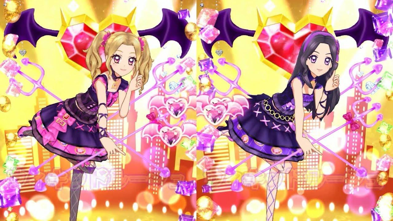 アイカツオンパレード！】lucky train！_のの・リサ - YouTube