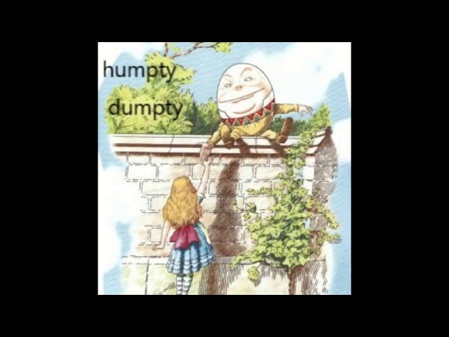 ハンプティ・ダンプティ Humpty Dumpty】英語の歌 - YouTube