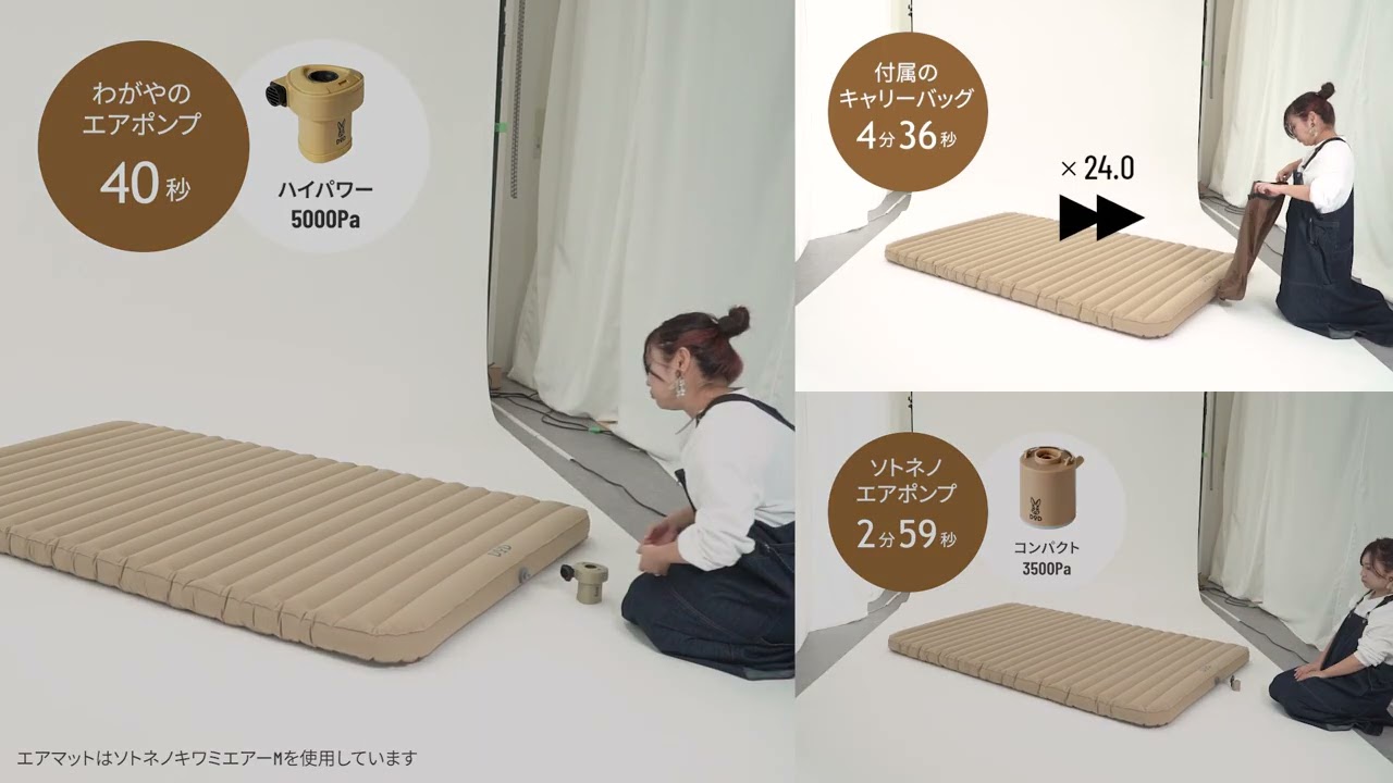 わがやのエアポンプ DP1-092-TN - DOD（ディーオーディー）【公式