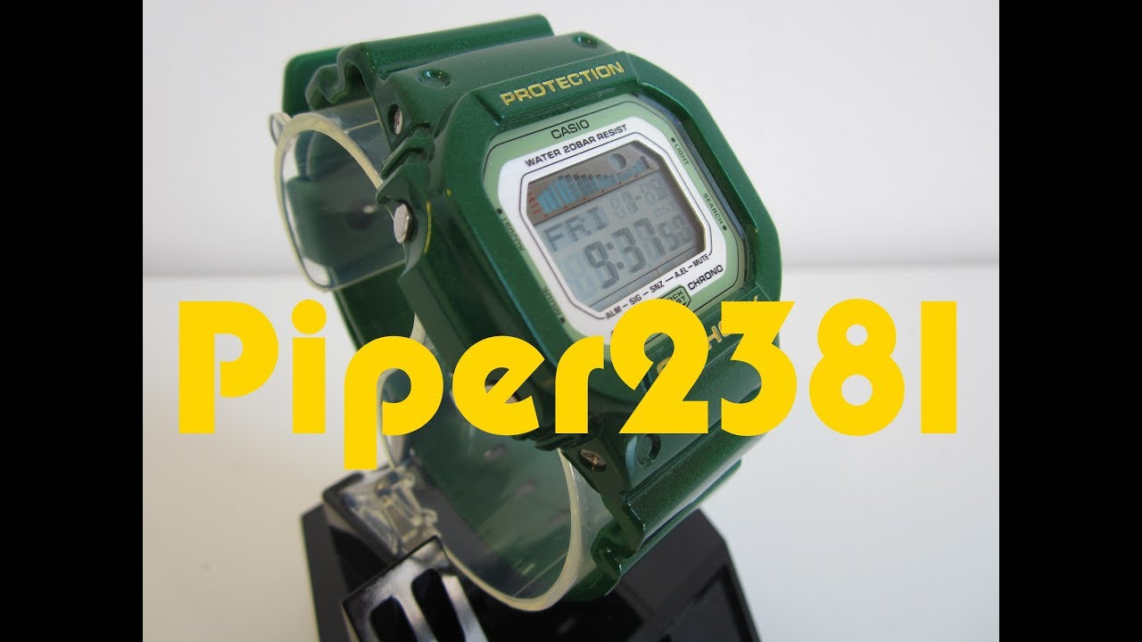 Casio G-Shock GLX5600A-3 G-Lide - YouTube