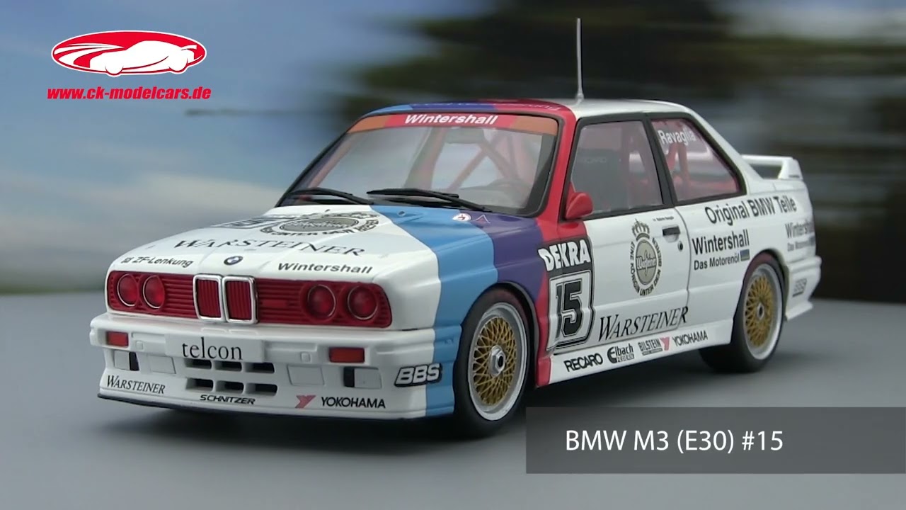 WERK83 1:18 BMW M3 (E30) #15 DTM チャンピオン 1989 Roberto