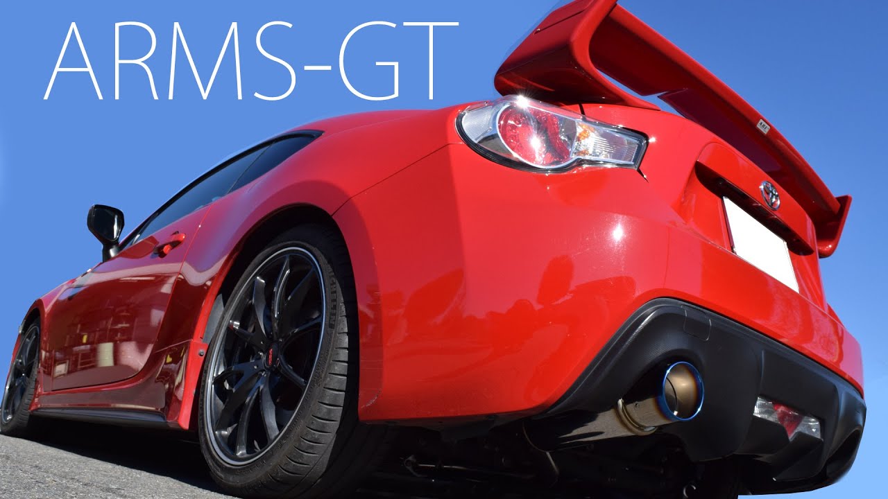 競技用マフラー 86 ZN6 BRZ ZC6 砲弾チタン ARMS-GT Titan S