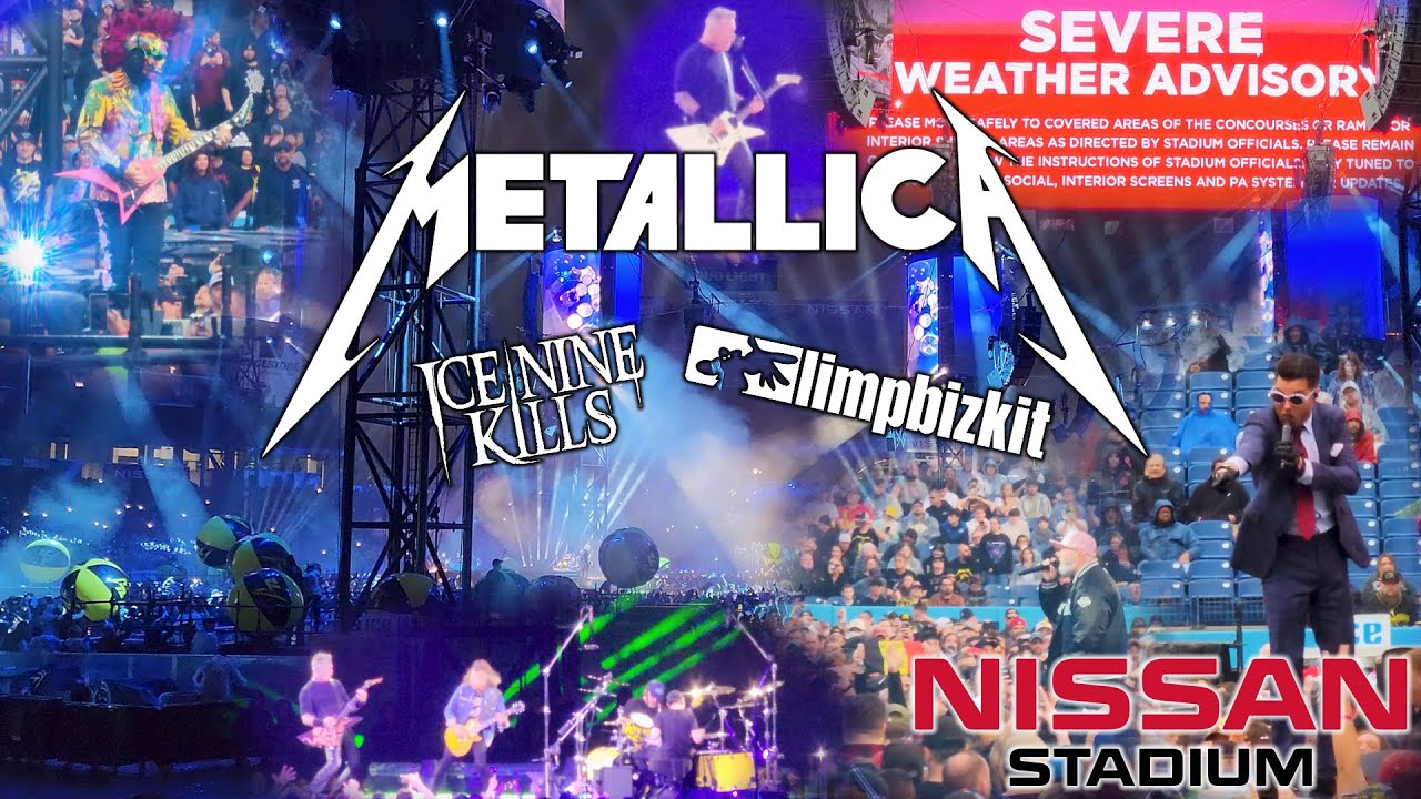 Metallica LIVE in Nashville (Night 2) – Ice Nine Kills, Limp