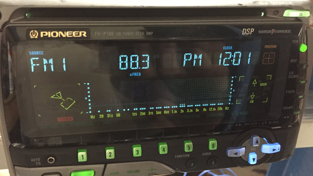 Pioneer FH-P700 CD and Cassette Head Unit - YouTube