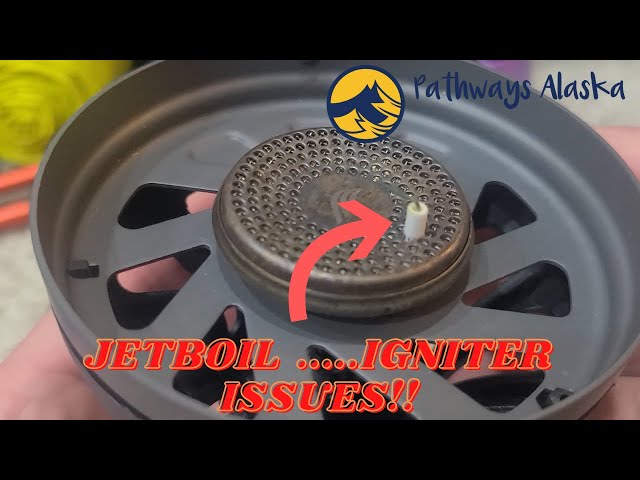 Jetboil Flash igniter issues - YouTube