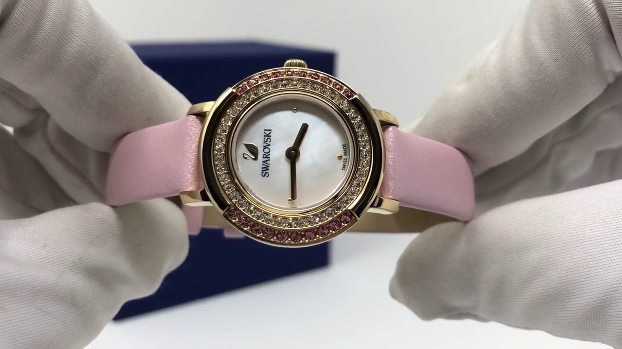 Swarovski Watch Mini Playful Crystal Lady with Twisting Bezel and