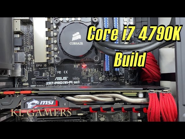 intel Core i7 4790K ASUS Z97-PRO WiFi ac GTX 1080 GAMING X PC NZXT