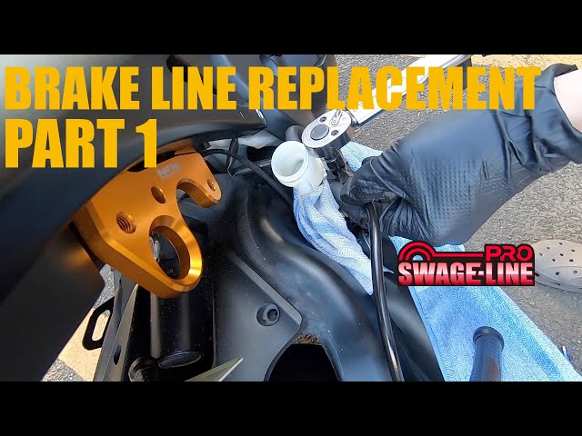 メッシュホース取付け Part1 / CBR1000RR(SC59) - YouTube