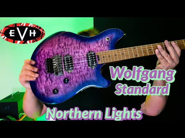 2020 EVH Wolfgang Standard QM Northern Lights - YouTube