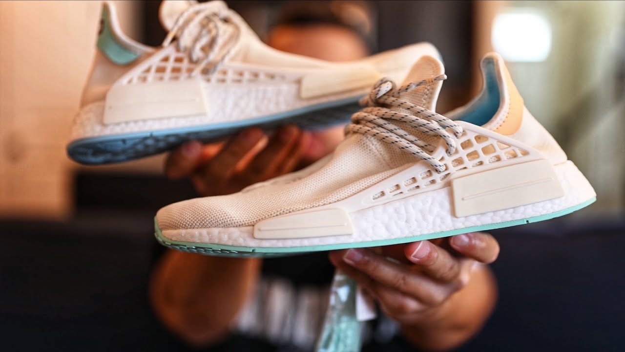 ADIDAS HU NMD N.E.R.D. REVIEW & ON FEET! - YouTube