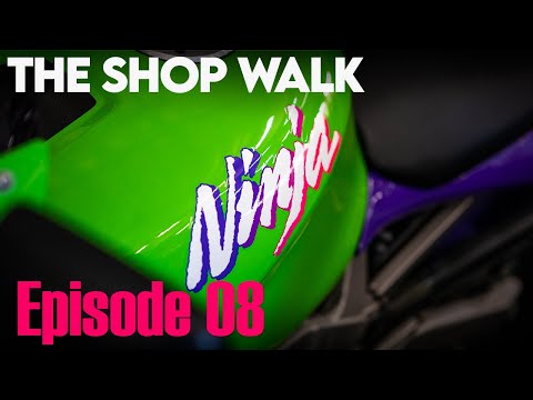 The Shop Walk - 5/25 ft. Kawasaki ZX-7RR - YouTube