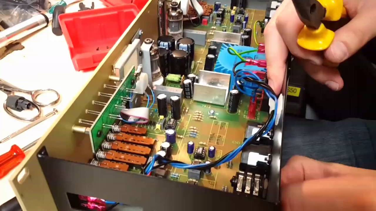 Repairing the SPL Gold Mike 9844 - YouTube