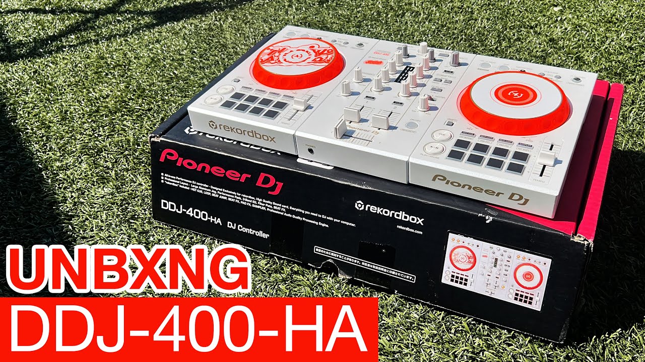 Pioneer DDJ 400-HA UNBOXING - YouTube