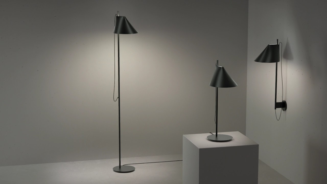 Yuh フロアランプ LED 27K / ブラックLouis Poulsen（ルイスポールセン