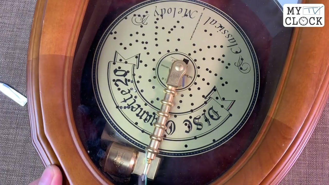 SmallWorld RHYTHM disc 20 organette music box 4MH729RH リズム時計