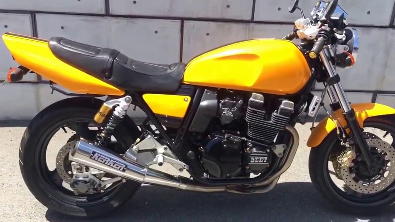 XJR400R KERKERフルエキゾーストマフラー - YouTube