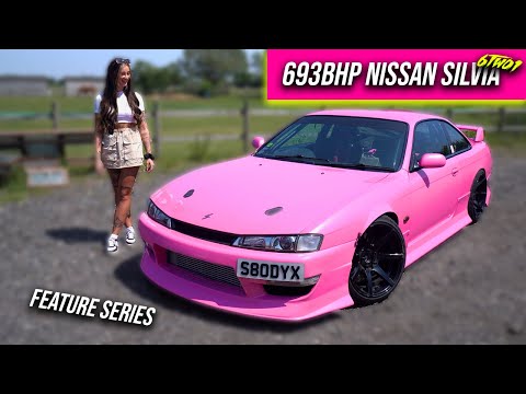 Sophies' 693BHP 2JZ Nissan Silvia S14 has had a Makeover! - YouTube
