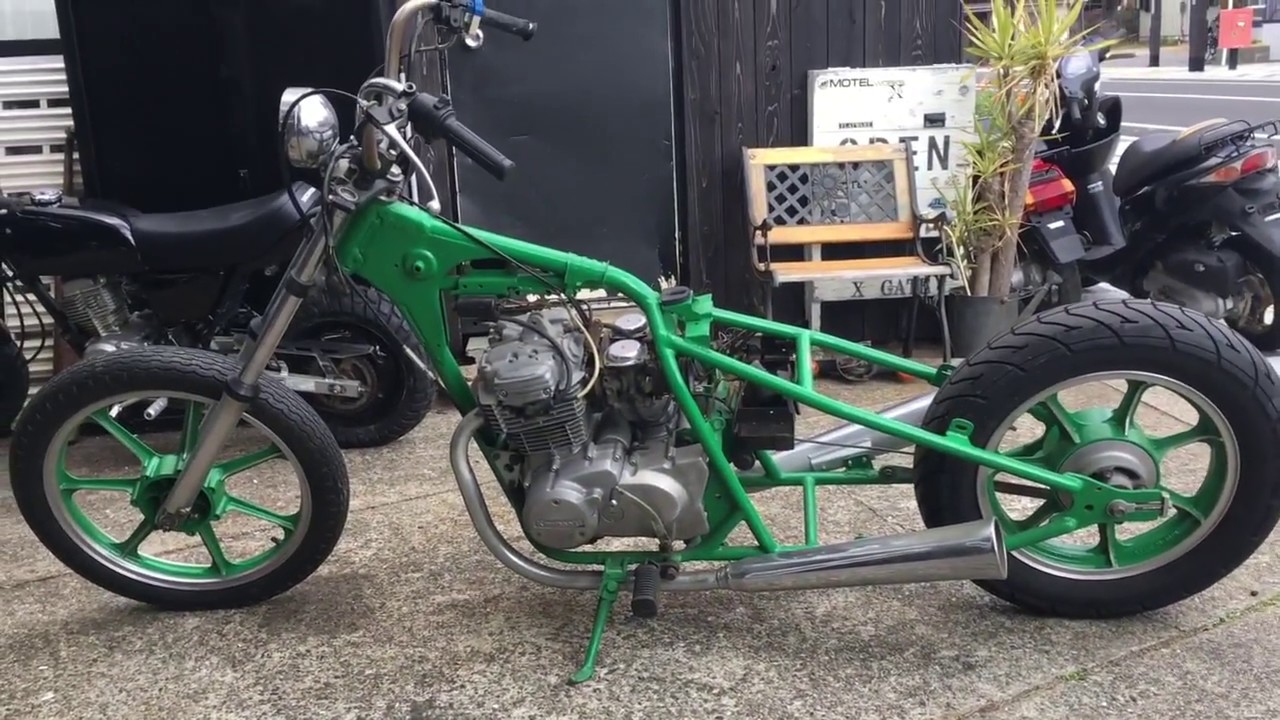 国産チョッパー Kawasaki Z250LTD カスタム No.1 - YouTube