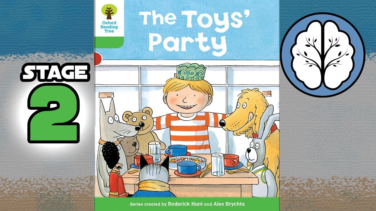 リスニング上達】The toys' party. Oxford reading tree (stage 2