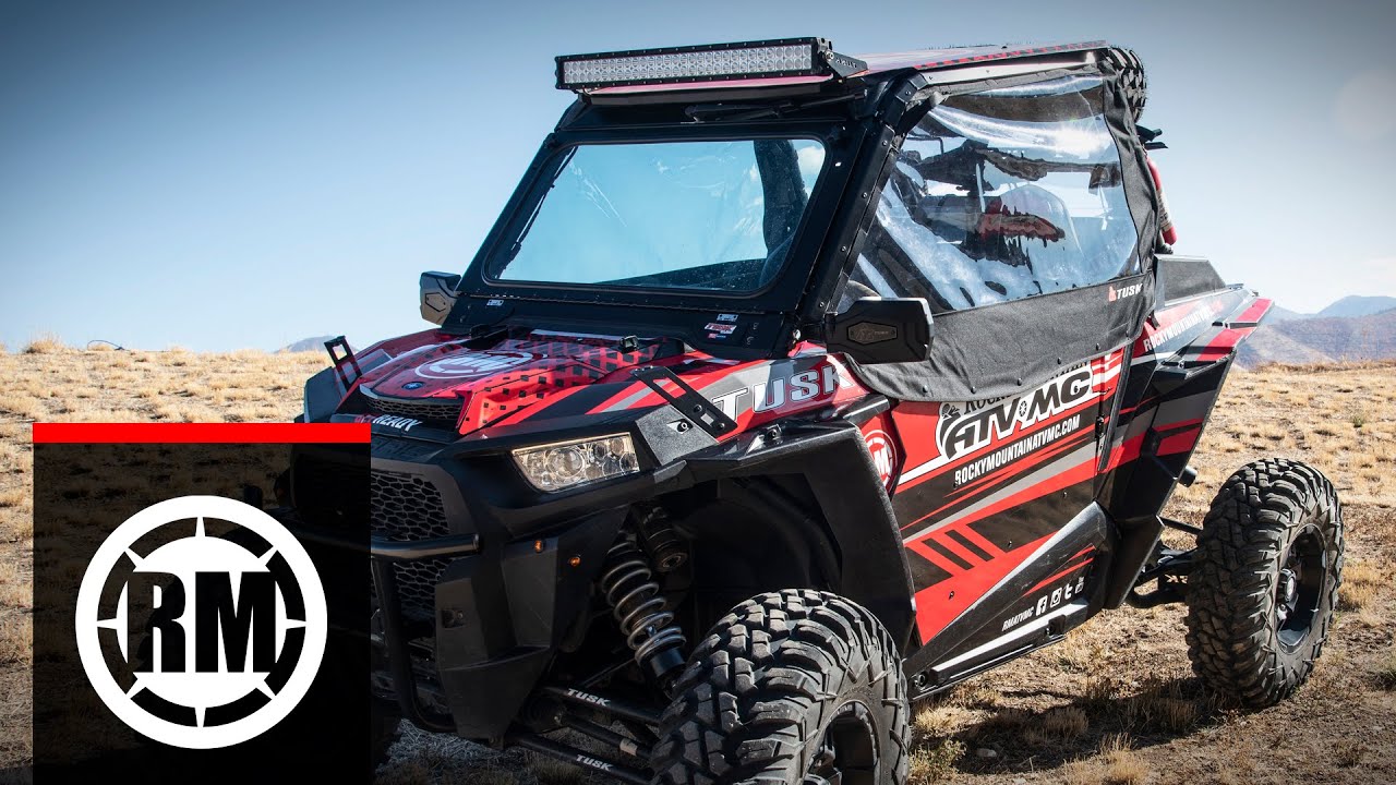 Polaris RZR 4 XP 1000/XP Turbo Zipperless Upper Doors Kit by Tusk