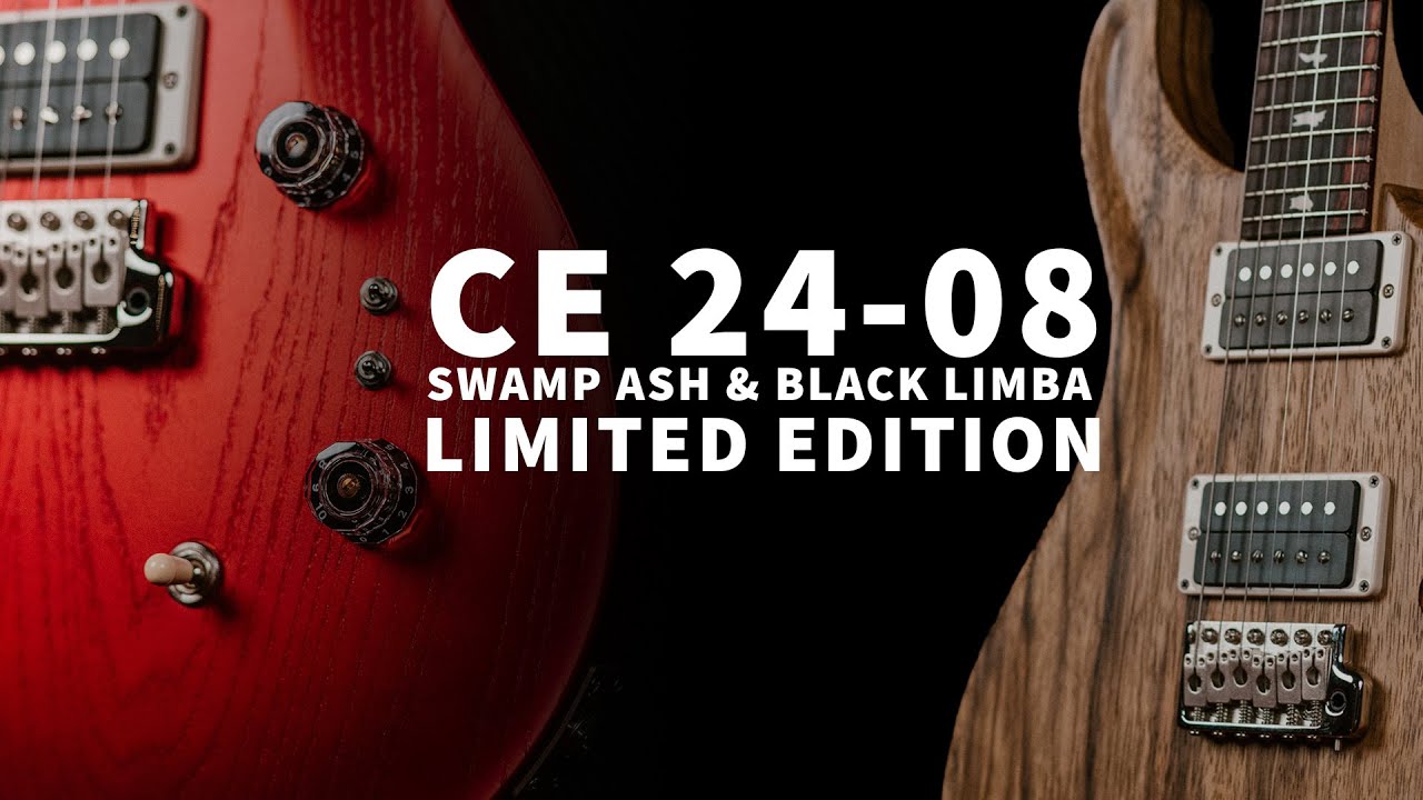 Versatility Defined: PRS CE 24-08 Swamp Ash & Black Limba Limited