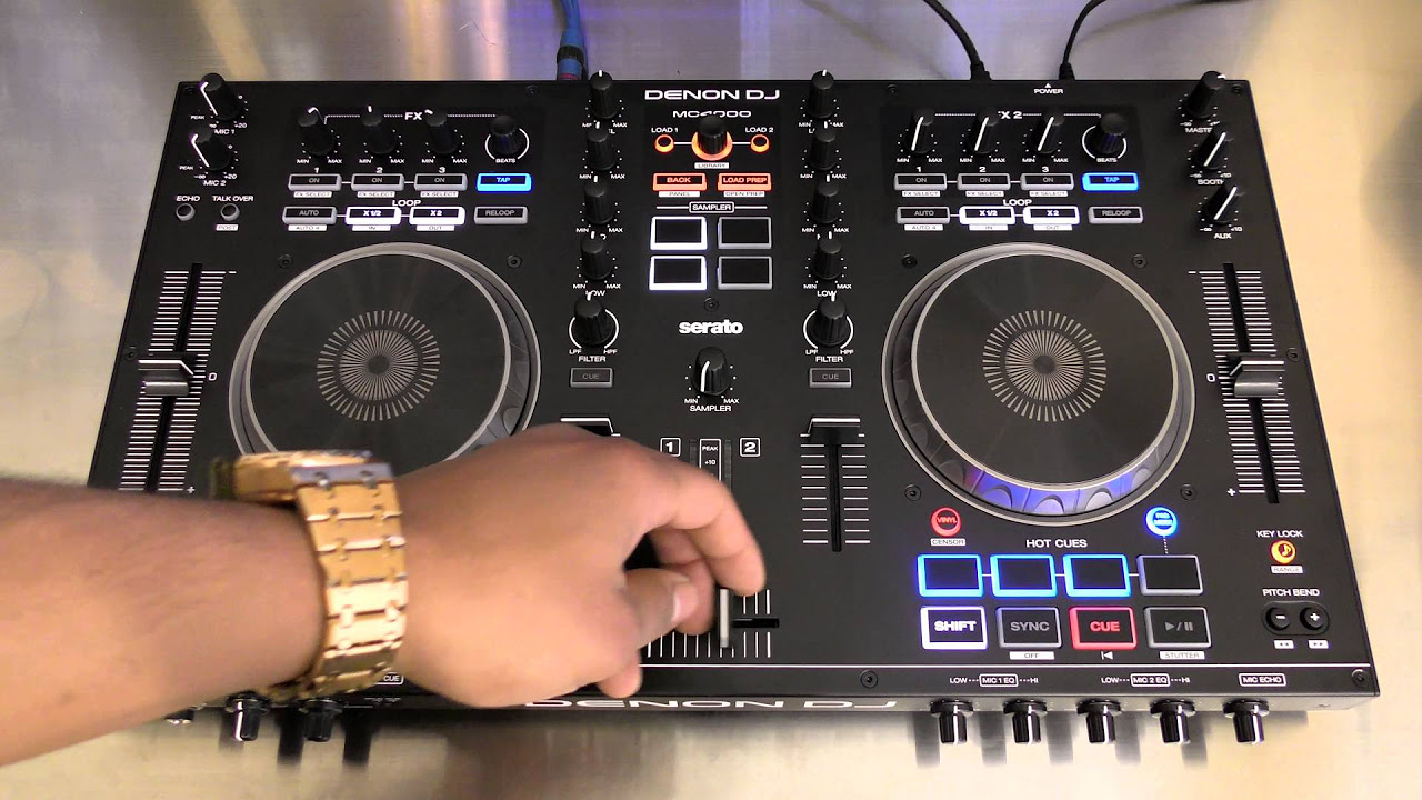 Denon DJ MC4000 Controller Review Video - YouTube