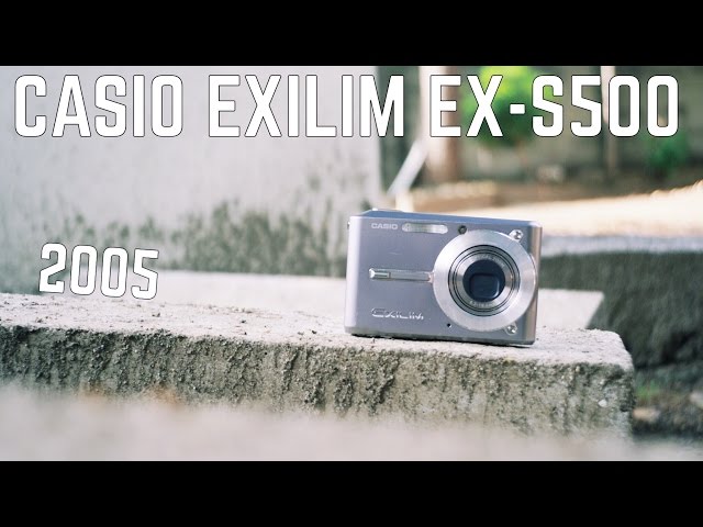 デジカメレビュー】CASIO EXILIM EX-S500 - YouTube