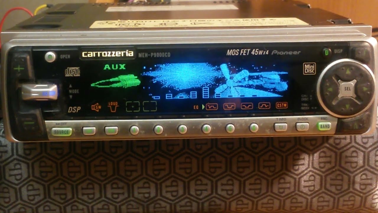 Carrozzeria meh-p9000cd & Pioneer cxb2660 remote controller. Japan