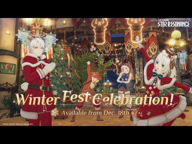 Blue Protocol: Star Resonance - Winter Fest is approaching