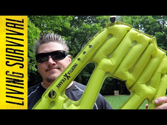 Klymit Inertia X Frame Lightest Sleeping Pad - YouTube