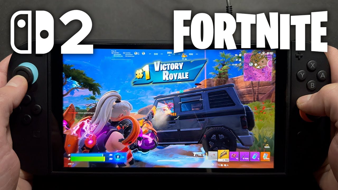 Fortnite on Nintendo Switch 2 (#9) - YouTube