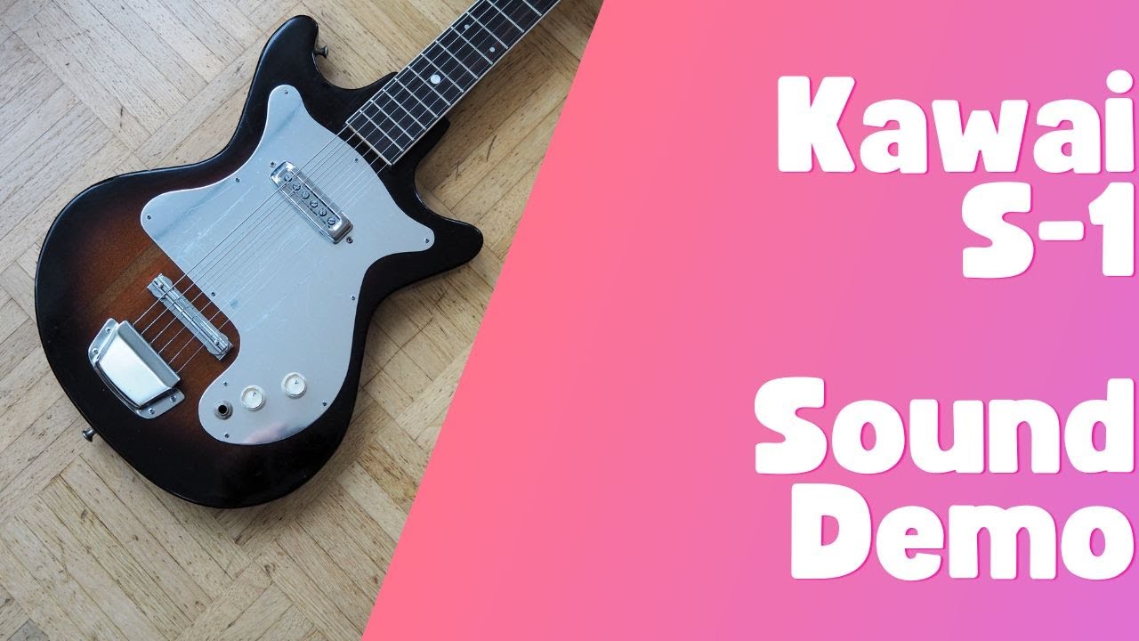 Kawai S-1 (S-70) guitar - 1963 made in Japan - YouTube