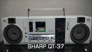 狂乱Nonaha日記: オシャレなコンポラジカセ！ SHARP QT-37