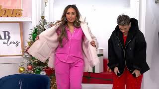 Weatherproof Reversible Faux Shearling Coat on QVC - YouTube
