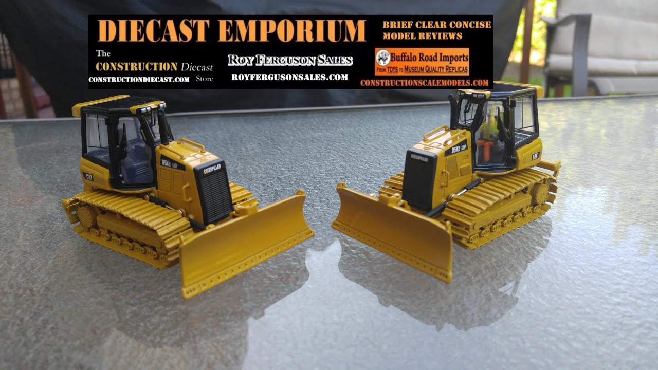 Norscot and Diecast Masters Cat D5K2 LGP Dozer Comparison & Review