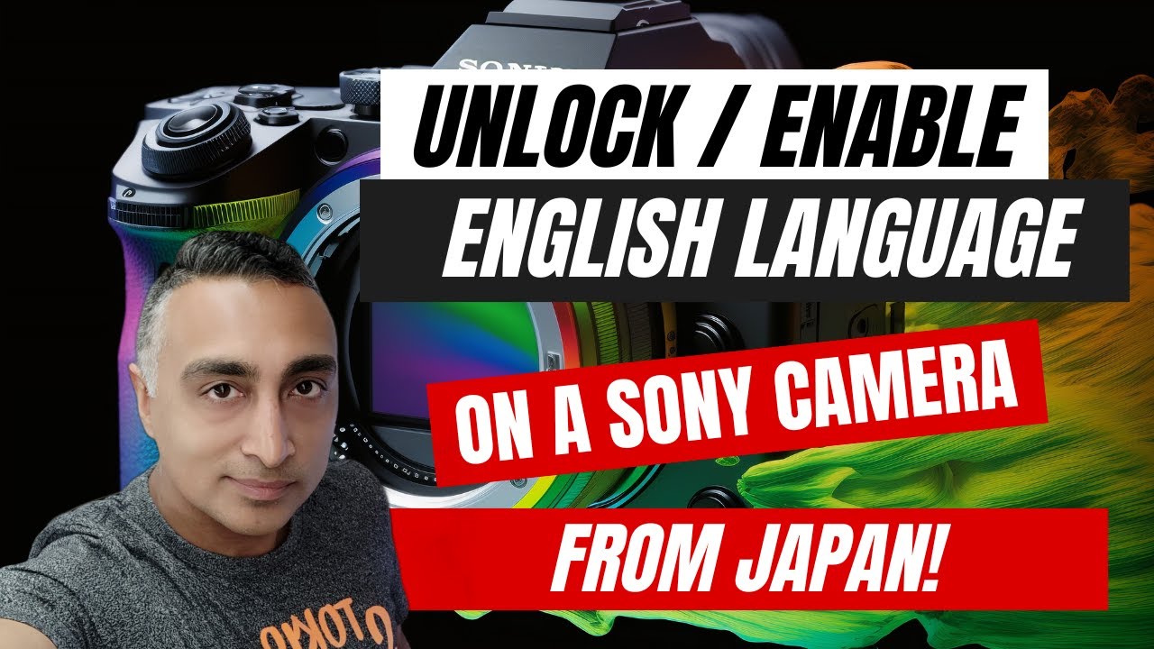 How to Change Japanese to English on a Sony ZV-1 / ZV-E10 Camera