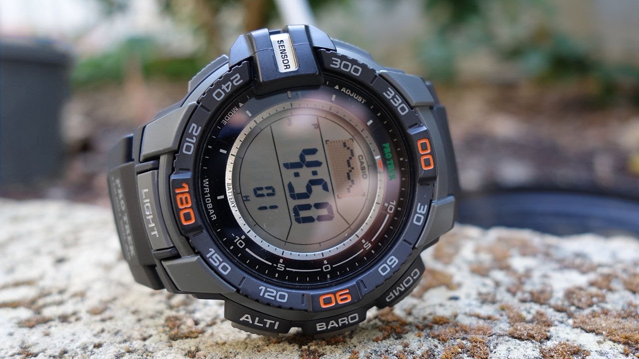 Casio Pro Trek Triple Sensor Watch Review (PRG-270-1) & comparison