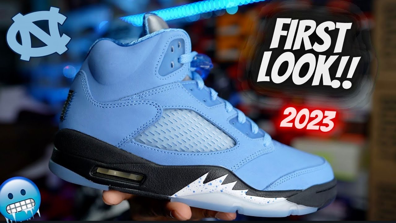 2023 FIRST LOOK!! JORDAN 5 UNC UNIVERSITY BLUE FIRST THOUGHTS