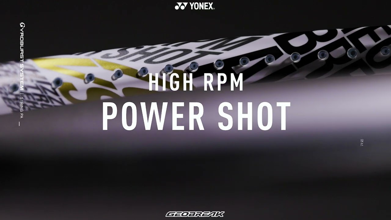 NEW DESIGN】GEOBREAK 70VS/70S/70V ”Matte White” | YONEX - YouTube