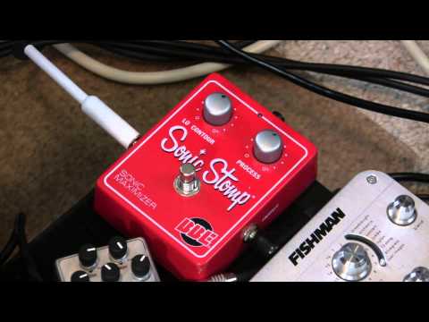 BBE Sonic Stomp Maximizer Pedal Review Demo with worship leader