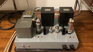 オーディオ試聴動画 自作EL34 シングルアンプ 真空管アンプ TANGO FW