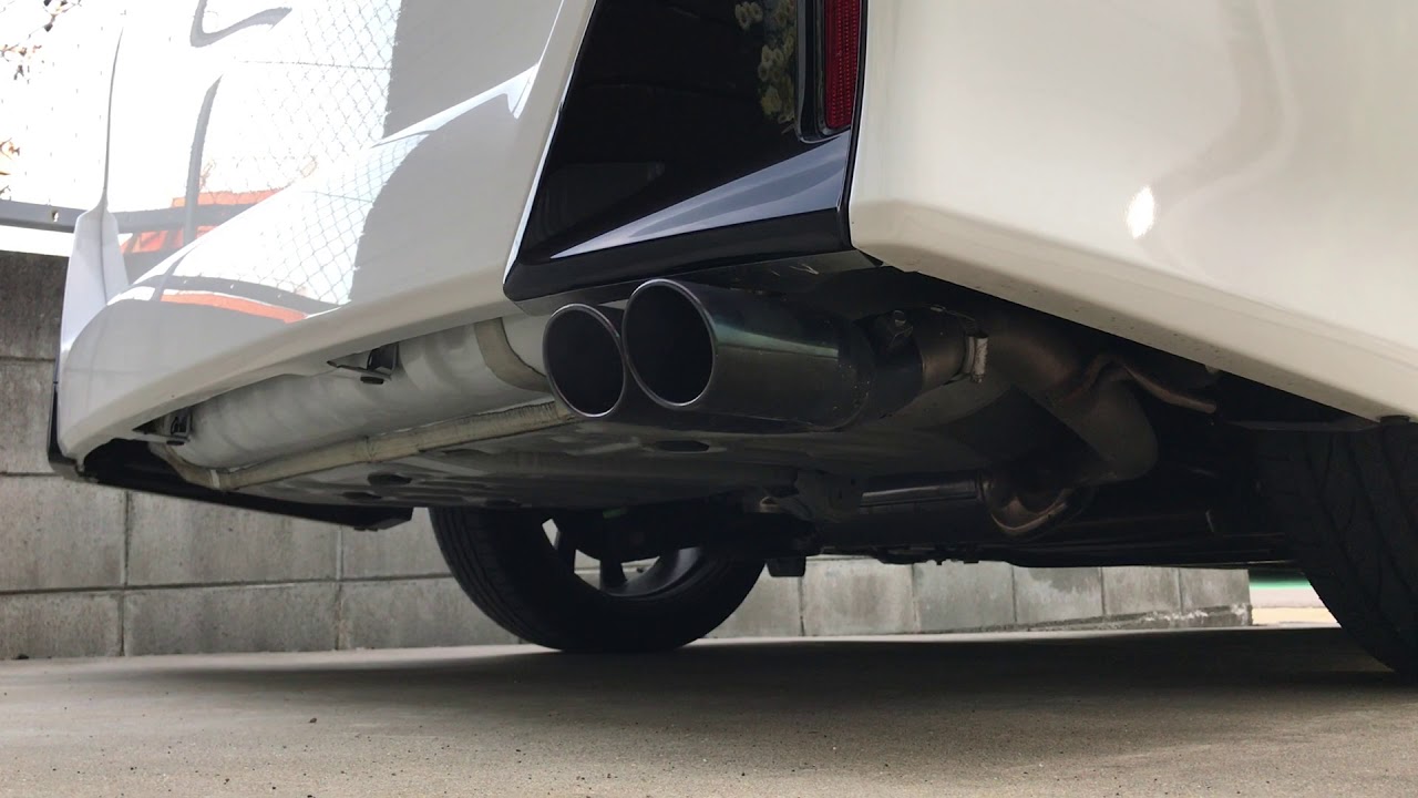 VOXY 80 ヴォクシー G's (GR) 純正マフラー音 コールドスタート - YouTube