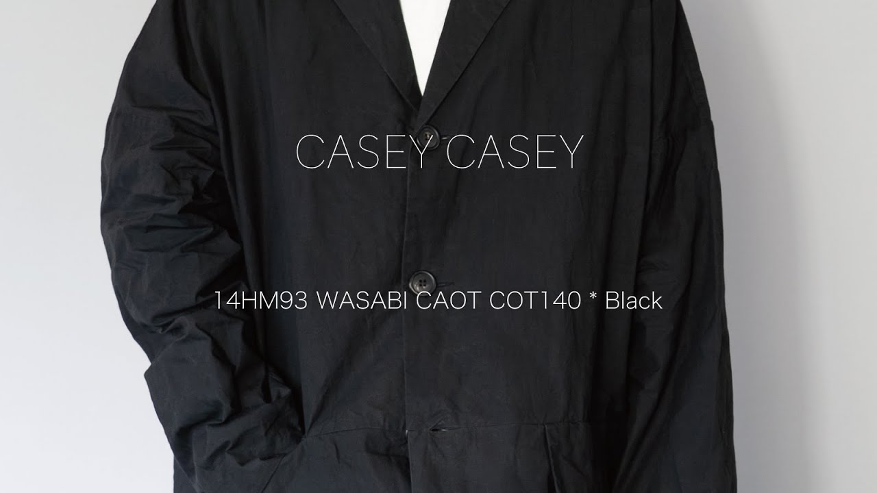 CASEY CASEY * 14HM93 WASABI CAOT COT140 * Black - YouTube