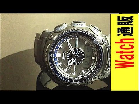 方位・気圧/ 高度・温度計測ができるカシオ プロトレック（CASIO PRO