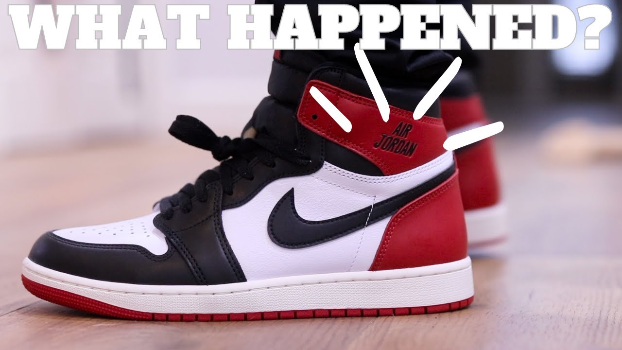 What Happened? Air Jordan 1 Retro High OG 'Black Toe Reimagined