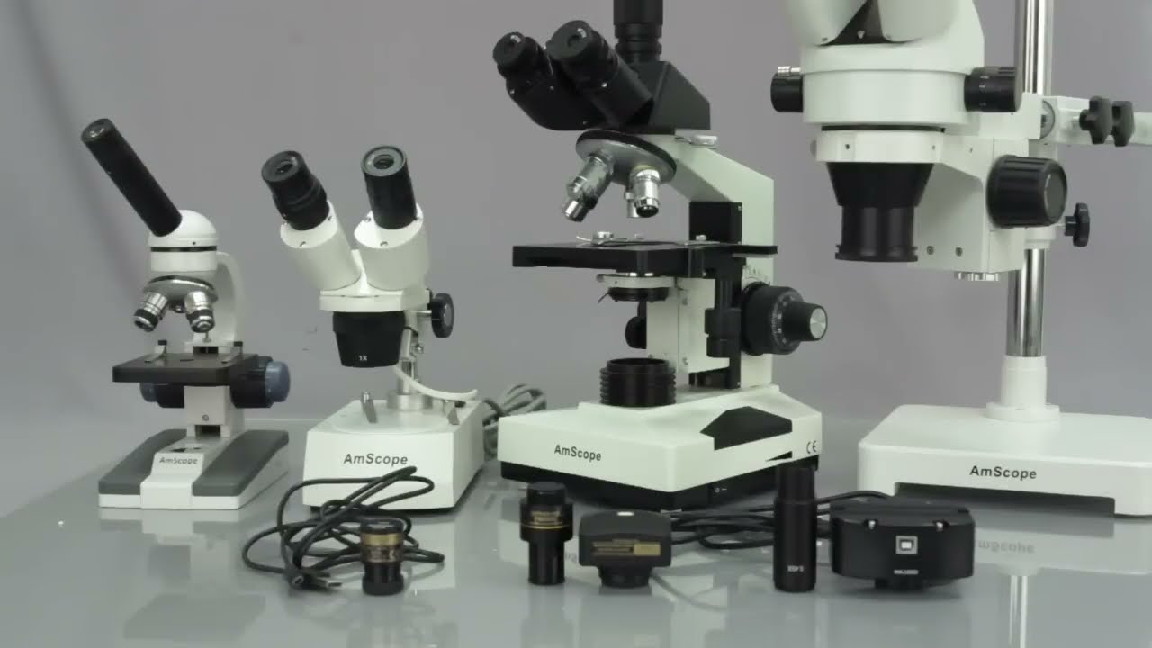 AmScope SM-3T Series Trinocular LED Stereo Microscope 3.5X-90X Magnifi